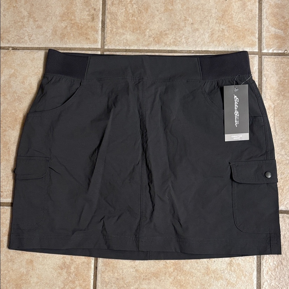 Eddie Bauer Charcoal Utility Skirt